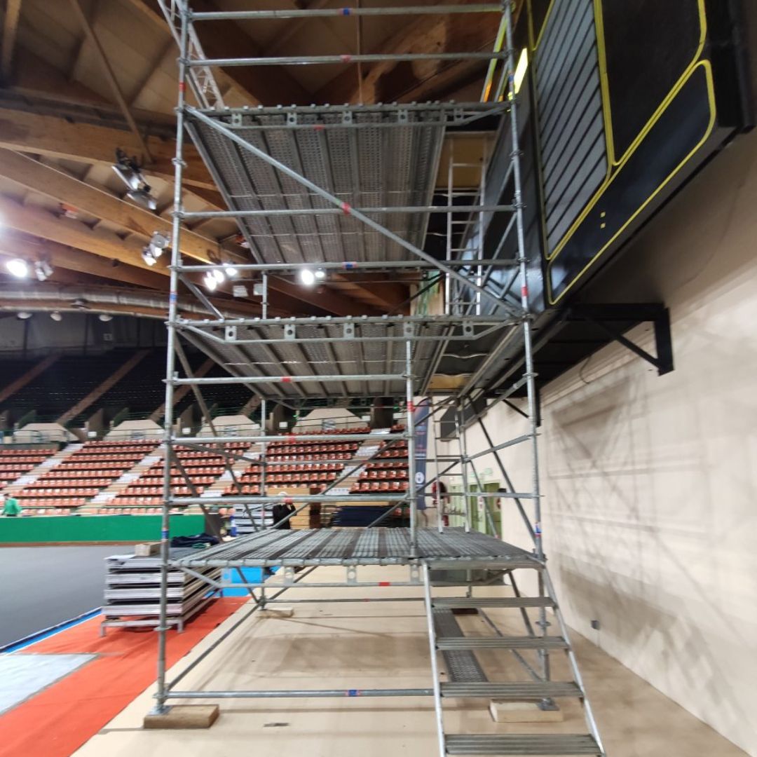 Chantier de plateforme
